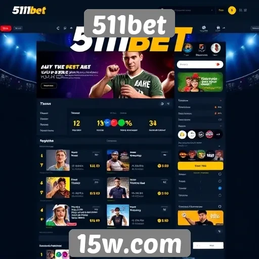 Facilidade de uso da interface do site 511bet